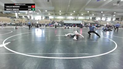 160 lbs Cons. Semi - Bently Gibson, Mavericks Wrestling Club vs Hollis Hudgins, Team Clarksville TCWC