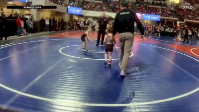 40 lbs Champ. Round 1 - J.j. Legg, Sidney Wrestling Club vs Wynston Walstad, Team Champs