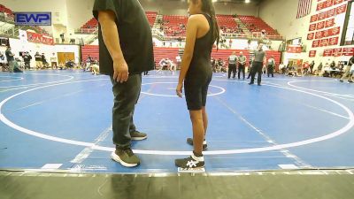 74-78 lbs Rr Rnd 2 - Amelia Garcia, Standfast OKC vs Katerina Sanchez -Luevano, OKC Saints Wrestling