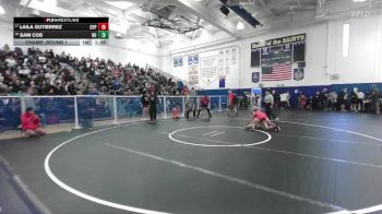 105 lbs Champ. Round 1 - Laila Gutierrez, Cypress vs Sam Cos, Redondo Union