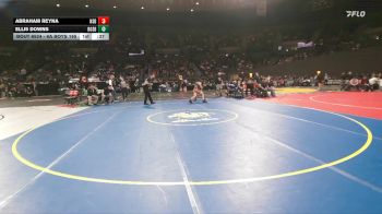 6A Boys 165 lbs Cons. Round 5 - Ellis Downs, Roseburg Boys vs Abraham Reyna, North Salem Boys