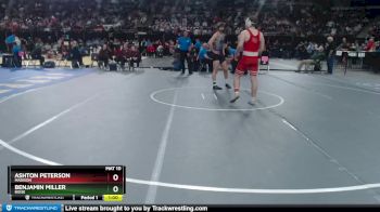 5A 170 lbs 5th Place Match - Benjamin Miller, Boise vs Ashton Peterson, Madison