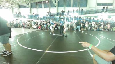 82 lbs Quarterfinal - Jacob Ezra Palomino, The Snake Pit vs Cruz Armstrong, Sublime Wr Ac