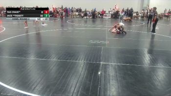 90 lbs Cons. Round 2 - Jace **Tiggett, Elite Athletic Club vs Tag Craig**, Nebraska Elite