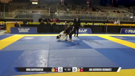 Ana Guerrero-Schwartz vs Mina Daryoushfar 2025 Pan Jiu Jitsu IBJJF Championship