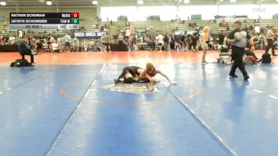 106 lbs Rr Rnd 1 - Nathan Schuman, Mat Assassins - HSB vs Jaydyn Schommer, Nebraska Blue - HSB