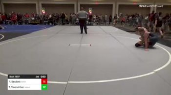 113 lbs Round Of 64 - Sajin Zacarias, Iron Eagles WC vs Aj Hague, Bear Cave