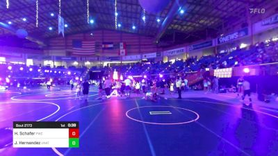 116 lbs Consi Of 32 #2 - Hailey Schafer, Pwc vs Jocelyn Hernandez, Unattached