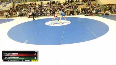 157 lbs Semifinal - Tyler Shilson, Augsburg University vs Jack O`Donnell, Concordia University Wisconsin