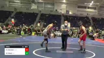 123 lbs Consi Of 8 #2 - Levi Bussey, Precision WC vs Aden Martinez, New Mexico Slam