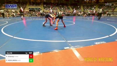 80 lbs Round Of 16 - Parker Stanisz, Howe Wrestling School vs CLINT KOHLMAN, Dundee