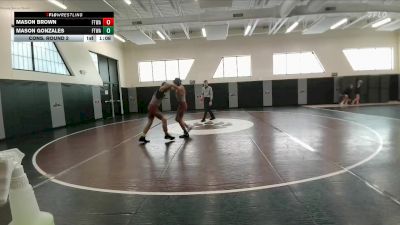 110B Cons. Round 2 - Mason Gonzales, Fort Washakie Middle School vs Mason Brown, Fort Washakie Middle School