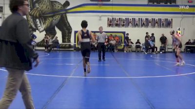 JV-6 lbs Round 1 - Shawn Heims, Benton Community vs Josh Scarborough, Union, LaPorte City