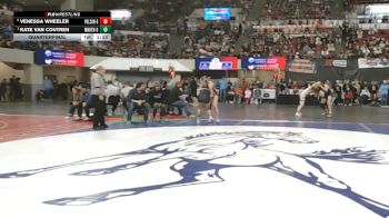 G - 145 lbs Quarterfinal - Kate Van Coutren, Manhattan (Girls) vs Venessa Wheeler, Polson (Girls)