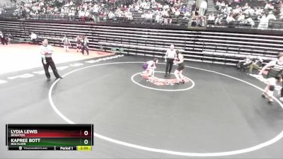 5A 170 lbs Cons. Round 1 - Lydia Lewis, Brighton vs Kapree Bott, Box Elder