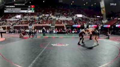 Champ. Round 1 - Joe Banks, Lincoln County (Eureka) vs Logan Scherman, Baker