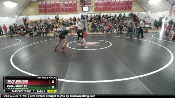 157 1A 3rd Place Match - Frank Rosario, Cascade (Leavenworth) vs Jonah Bowles, Cascade (Leavenworth)