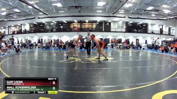 184 lbs Round 4 (6 Team) - Ajay Locke, Ohio Northern vs NIall Schoenfelder, University Of Wisconsin Eau Claire