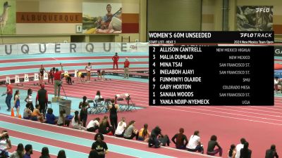 Women's 60m, Prelims 3