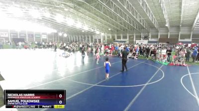 53 lbs Round 2 - Nicholas Harris, Sanderson Wrestling Academy vs Samuel Polkowske, Empire Battle Club