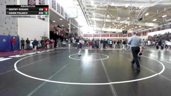 138 lbs Quarterfinal - Destiny Rosado, Springfield Central (W) vs Asher Polanco, Methuen