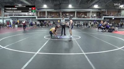 285 lbs Cons. Round 4 - Tyler Casey, St. Ambrose University vs Farouk Shaaban, Lakeland