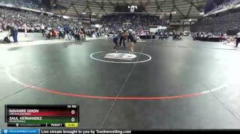 3A 182 lbs 3rd Place Match - Saul Hernandez, Meadowdale vs Navarre Dixon, Lincoln (Tacoma)