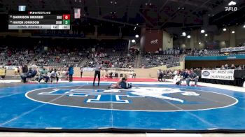 190 lbs Cons. Round 2 - Haven Johnson, Shawnee vs Garrison Messer, Ohio County