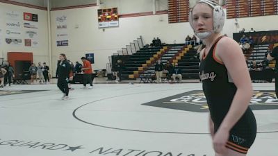 117 lbs Champ. Round 1 - Gable Hemann, Wartburg vs Cheyenne Mulford, Cornell College