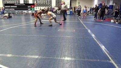 130 lbs Consy 7 - Amari Jenkins, Cathedral Prep vs Jack Jastal, Lake Catholic W.C.