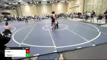 195 lbs Round Of 32 - Kaimbridge Gee, Minico vs Talha Bektas, Silverback WC