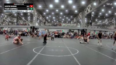 126 lbs Round 7 (8 Team) - Tyler Campbell, New England Gold vs Austin Guierri, Team 302 Gold