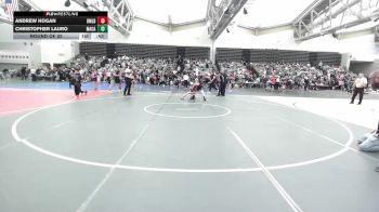 99-J lbs Round Of 32 - Andrew Hogan, Upper Moreland vs Christopher Lauro, MacArthur