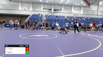 141 lbs 3rd Place Match - Holden Huhn, LaSalle vs Tony Wood, Jay County