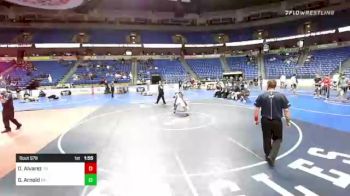 170 lbs Semifinal - Omaury Alvarez, Tennessee vs Gabe Arnold, Pennsylvania