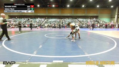 135 lbs Consi Of 16 #2 - Bohden Sowa, Salem Elite Mat Club vs Diego Felix, Hyperbolic