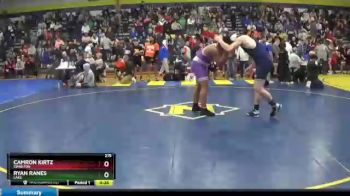 215 lbs Cons. Round 1 - Camron Kirtz, Swanton vs Ryan Ranes, Lake