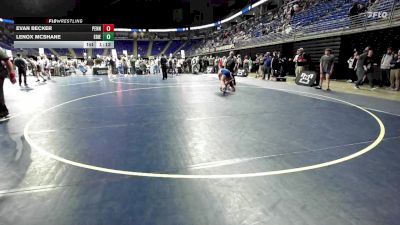 105 lbs 7th Place - Evan Becker, Penn Cambria vs Lenox McShane, Erie