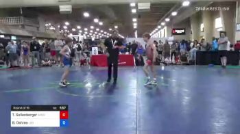 44 kg Round Of 16 - T. Thunder Sollenberger, American Dream Wrestling Club vs Brendon Oehme, Legends Of Gold