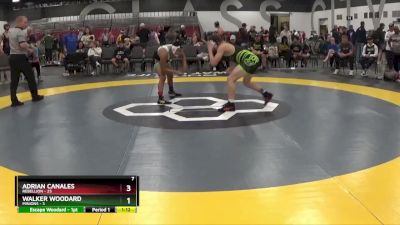 129 lbs Placement Matches (8 Team) - Walker Woodard, Minions vs Adrian Canales, Rebellion