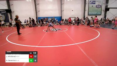 129 lbs Quarterfinal - Jon Whitbred, Meatballs vs Anthony Severino, Blue Wave Barn