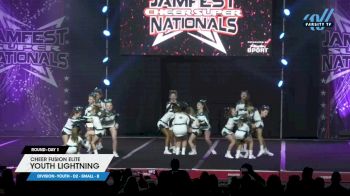 Cheer Fusion Elite - Youth Lightning [2025 L1 Youth - D2 - Small - B Day 1] 2025 JAMfest Cheer Super Nationals