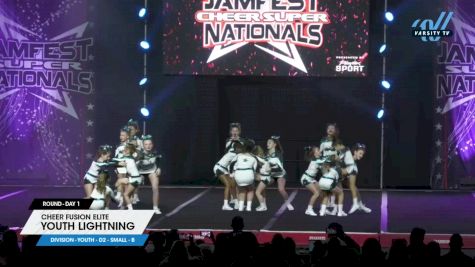 Cheer Fusion Elite - Youth Lightning [2025 L1 Youth - D2 - Small - B Day 1] 2025 JAMfest Cheer Super Nationals