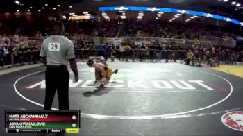 150 3A Quarterfinal - Jovan Vukajlovic, Lake Brantley Hs vs Matt Archambault, Olympic Heights