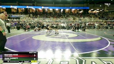 157 1A Quarterfinal - Brayden Hogg, Jensen Beach vs Shaw Garrett, Hernando