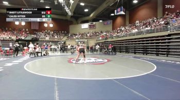 3A 165 lbs Cons. Round 1 - Rhett Littlewood, Richfield vs Caleb Ritter, Grantsville