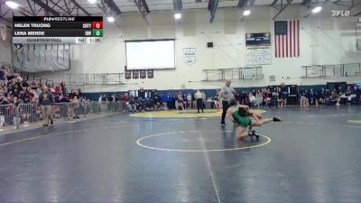 105 lbs Quarterfinal - Lena Mende, Ida B Wells vs Helen Truong, Century