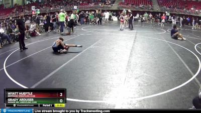 80 lbs Champ. Round 2 - Grady Arduser, Wisner Rec Wrestling Club vs Wyatt Hueftle, Bertrand Wrestling Club