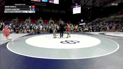 113 lbs Cons. Sub-rd Of 32 - Dane Padilla, NM vs Joseph Hamilton, IN