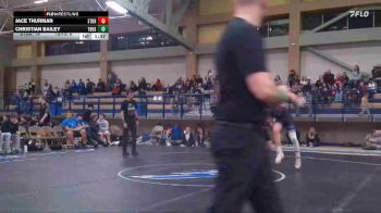 157 lbs Christian Bailey, Thunder Basin High School vs Jace Thurman, Sturgis Brown